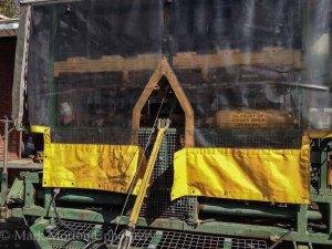 Screen for seeding machine