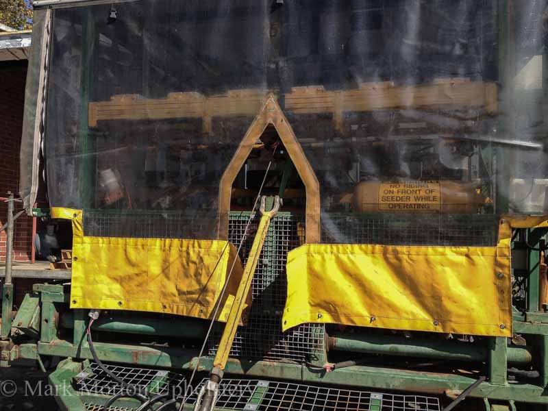 Seeding machine canopy